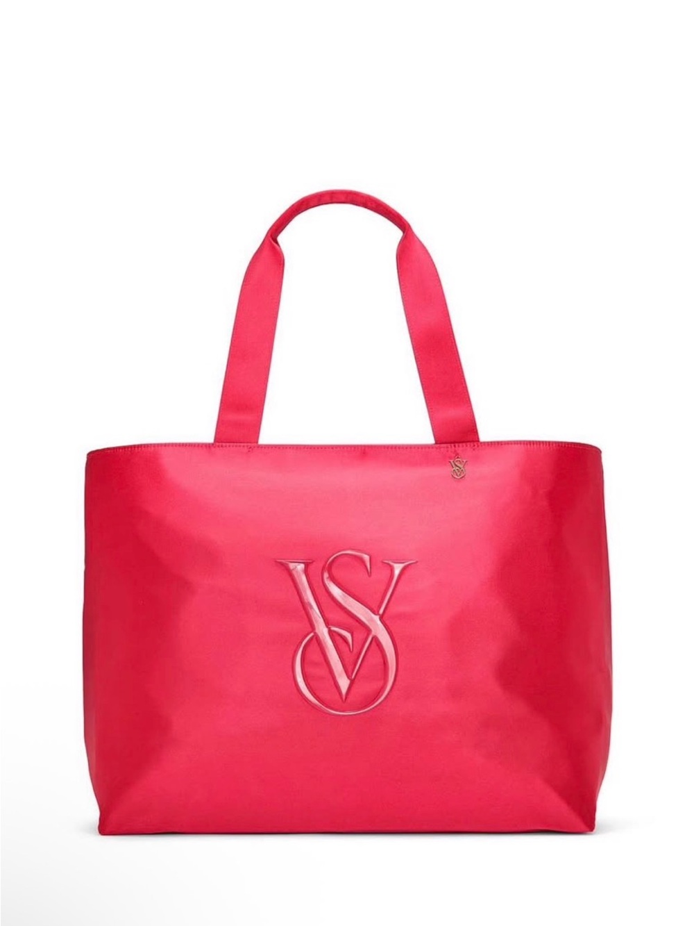 Victoria's Secret Bright Pink Logo Tote